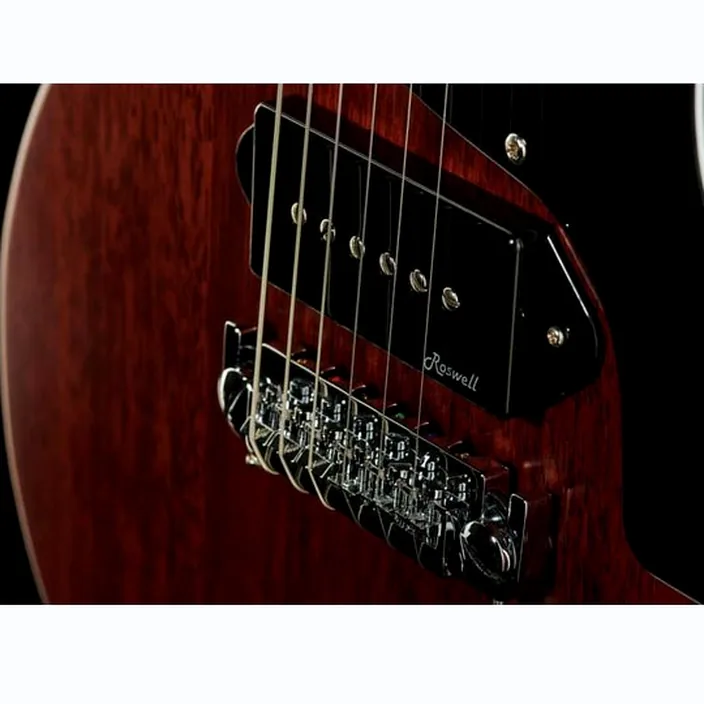 Guitare Harley Benton DC-Junior Faded Brown Bundle