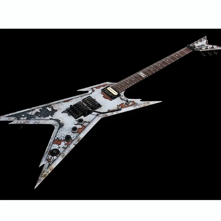 Test et Avis de la guitare électrique Dean Guitars Dime Razorback Rust