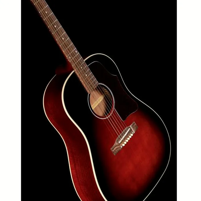 Et Test de la guitare Acoustique Epiphone Slash J-45 Vermillion Burst