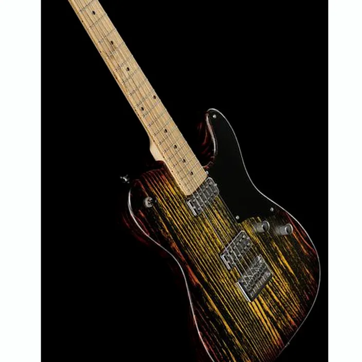 Guitare électrique Harley Benton TE-90FLT Orange Blast