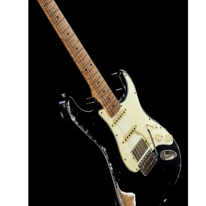 Guitare Xotic Guitars XSC-2 MN Black Heavy Aged