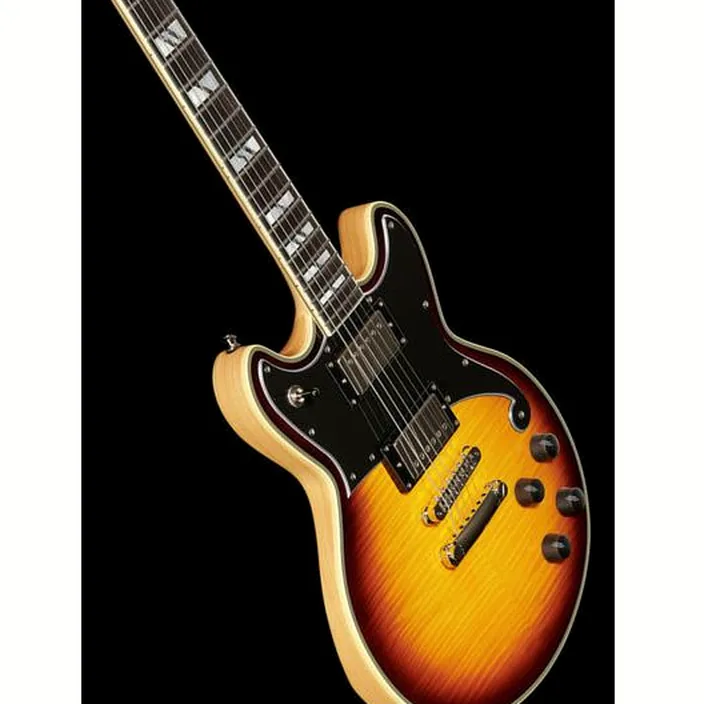 La guitare électrique DAngelico Deluxe Brighton VSB Avis, Test & Comparatif
