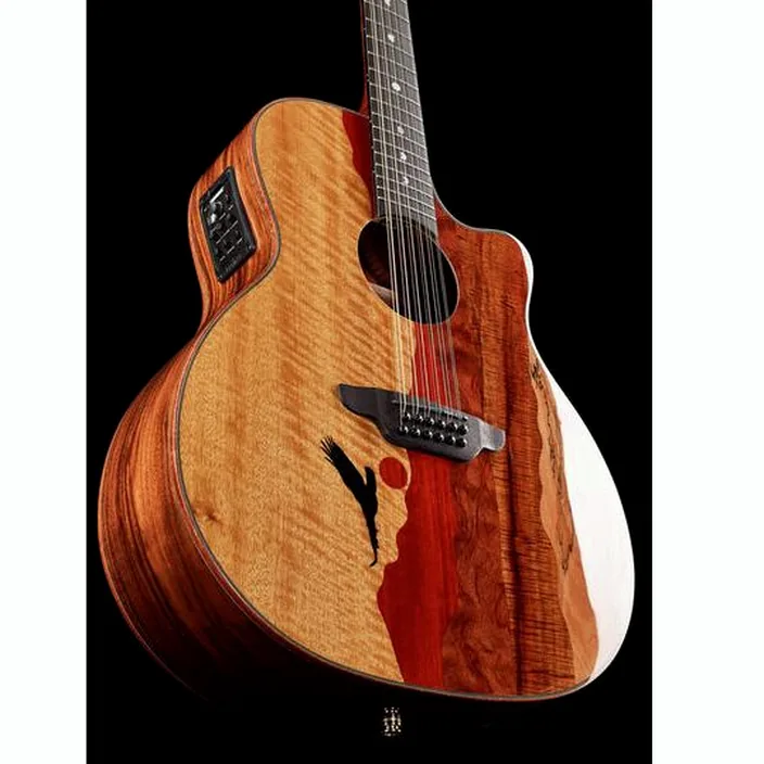 Guitare Acoustique Luna Guitars Vista Eagle 12 A/E