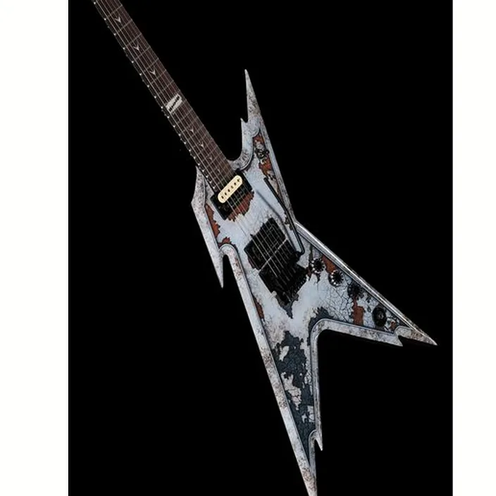 Test et Avis de la guitare électrique Dean Guitars Dime Razorback Rust