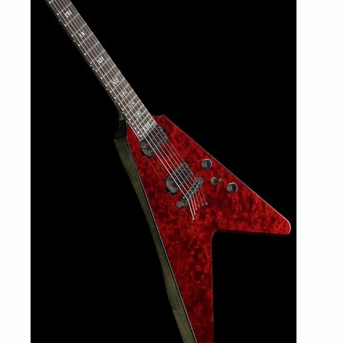 Et Avis de la guitare Schecter V-1 Apocalypse Red Reign