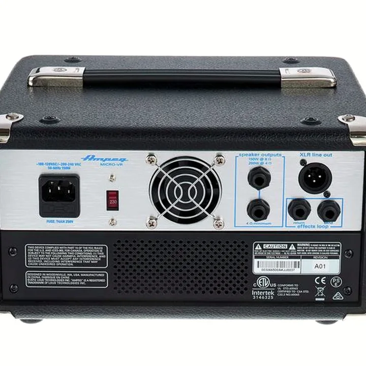 Ampli Ampeg SVT Micro Head Bundle Comparatif, Avis & Test