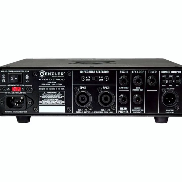 Ampli pour basse électrique Genzler Kinetix 800 Avis, Test
