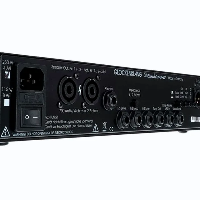 Et Avis Ampli pour basse Glockenklang Steamhammer