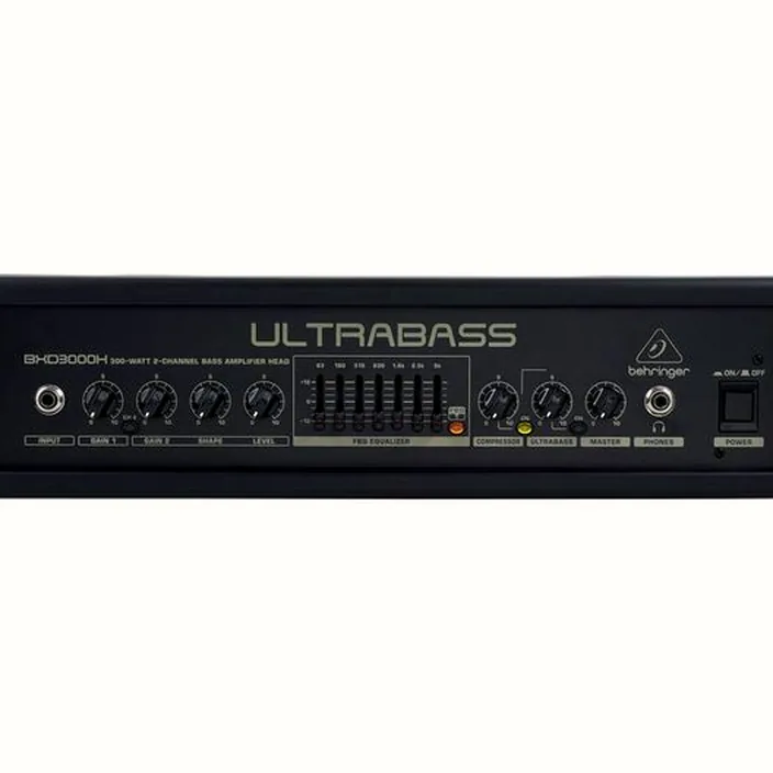 Amplificateur Behringer Ultrabass BXD3000H - Comparatif, Avis et Test