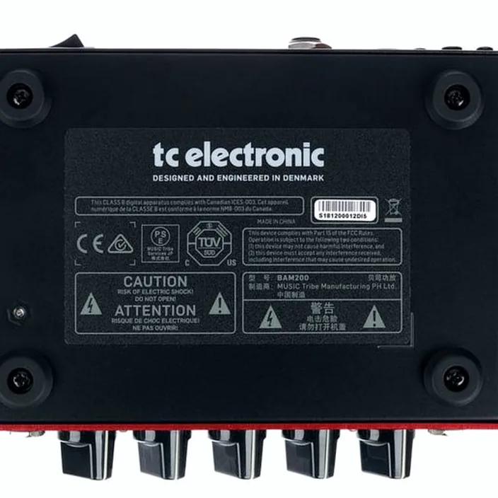 Amplificateur tc electronic BAM200 Avis, Test & Comparatif