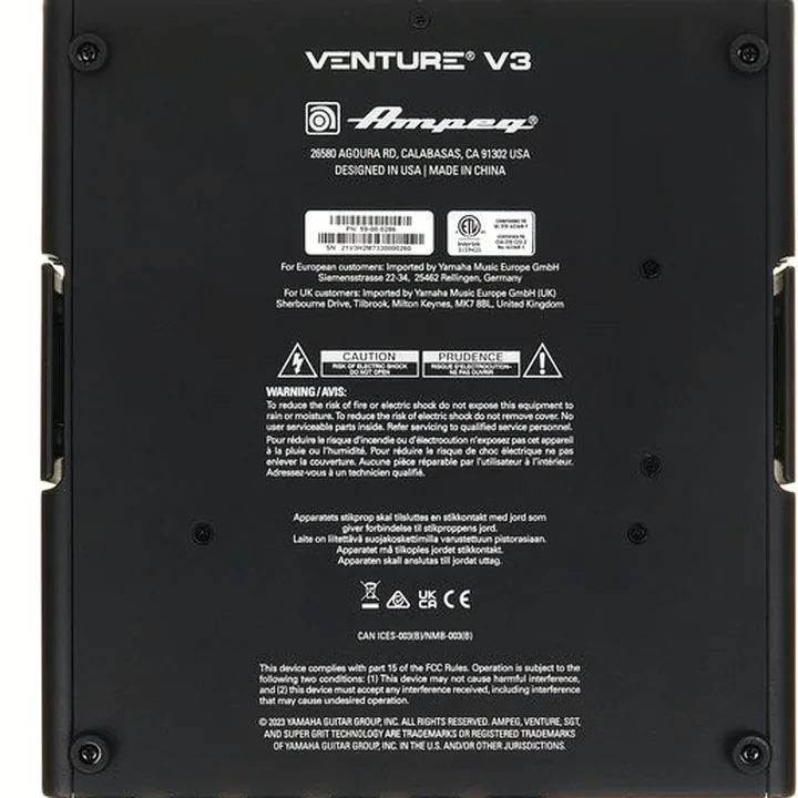Avis et Test : Ampeg Venture V3