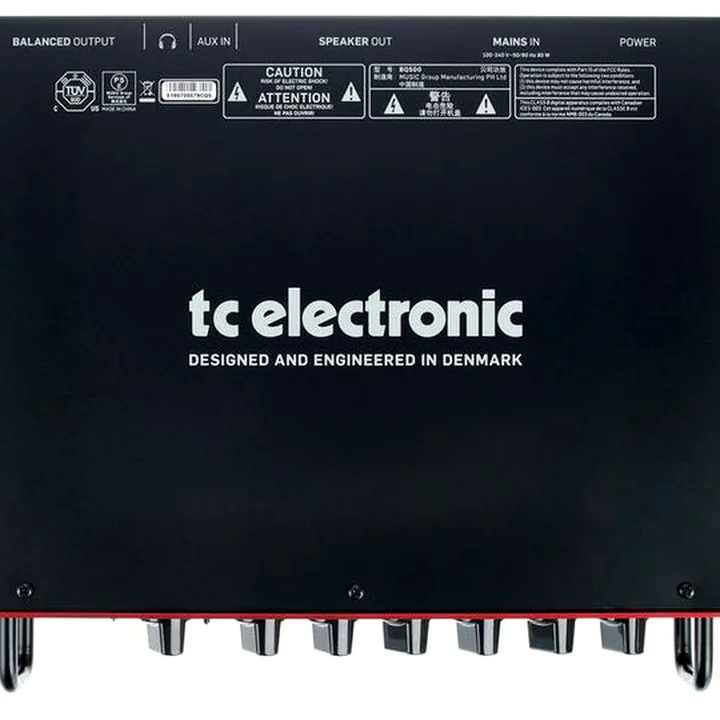 Avis et Test Ampli tc electronic BQ500 Bass Head