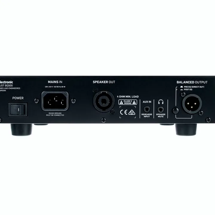 Avis et Test Ampli tc electronic BQ500 Bass Head