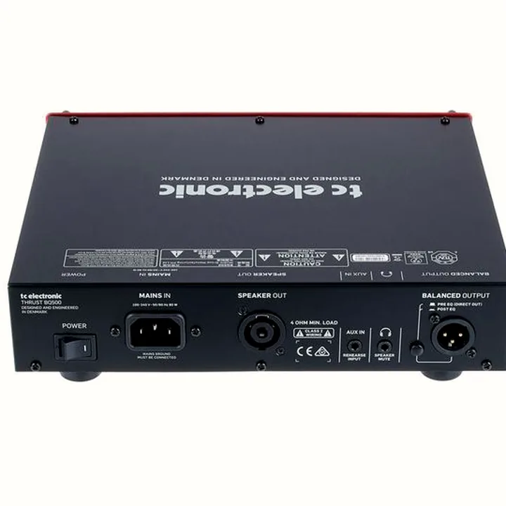 Avis et Test Ampli tc electronic BQ500 Bass Head