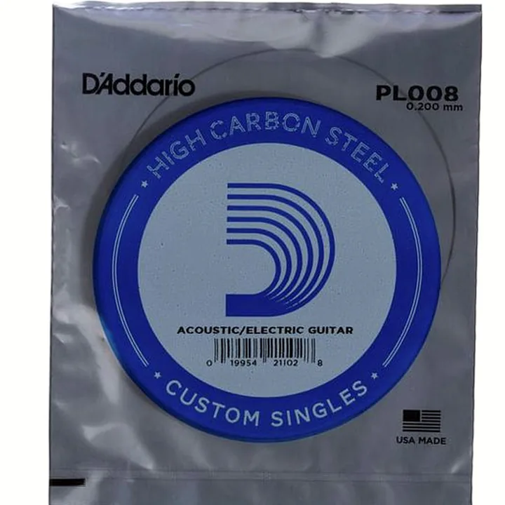 Avis et Test : Daddario PL008 Single String