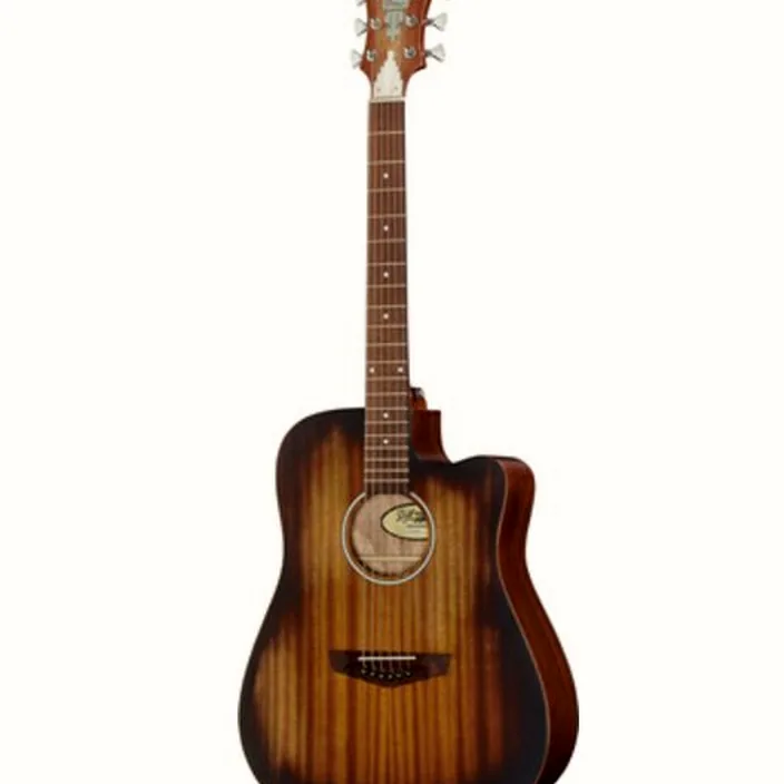 Guitare acoustique DAngelico Premier Bowery LS Aged Mah