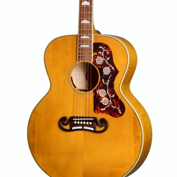 Avis et Test de la guitare acoustique Epiphone 1957 SJ-200 Natural VOS