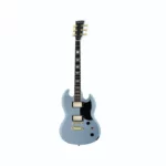 Avis et Test de la guitare électrique Harley Benton DC-LTD Gotoh Daphne Blue