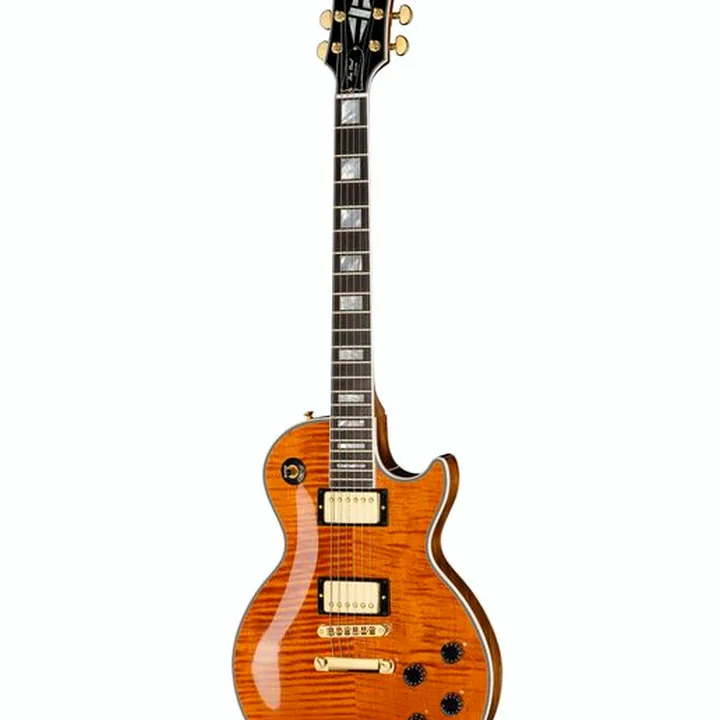 Guitare Gibson Les Paul Custom HPT Tr. Amber