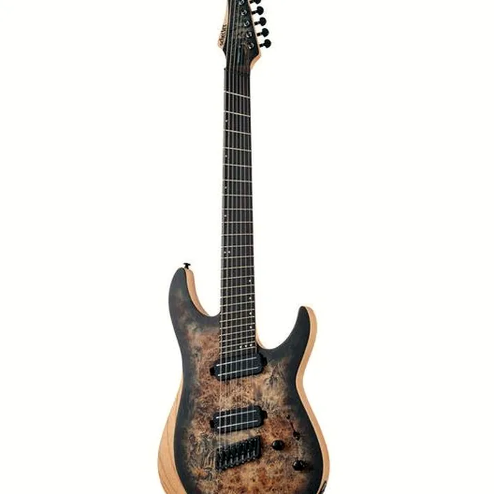 Avis et Test de la guitare Schecter Reaper 7 Multiscale SCB