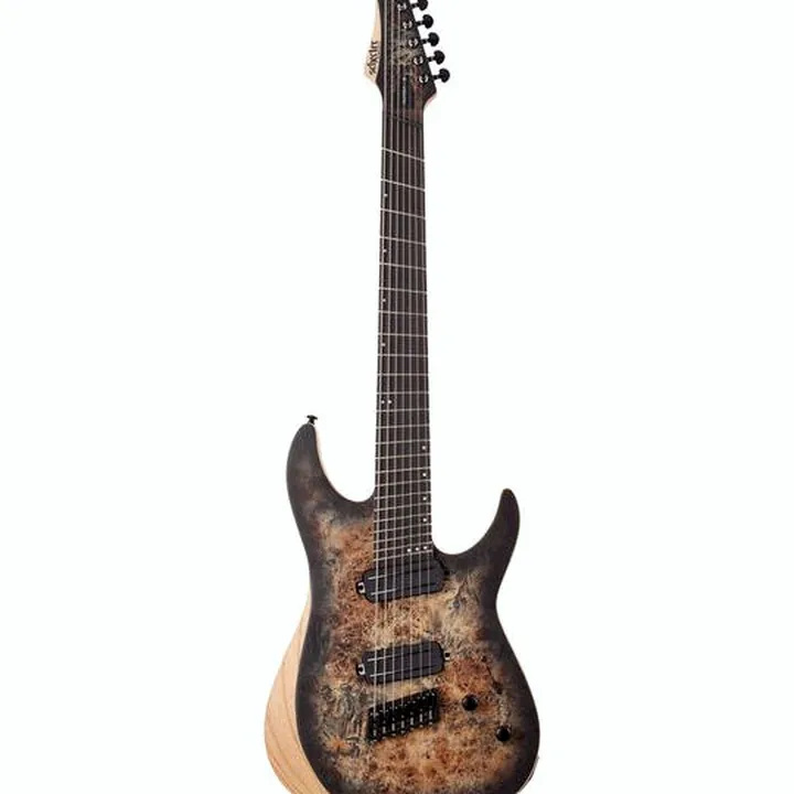 Avis et Test de la guitare Schecter Reaper 7 Multiscale SCB