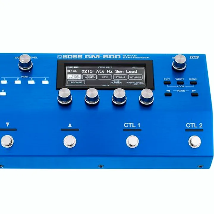 Avis et Test de la pédale Boss GM-800 Guitar Synth. Bundle