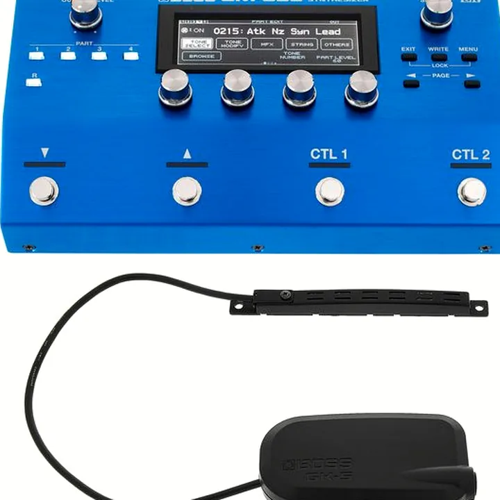 Avis et Test de la pédale Boss GM-800 Guitar Synth. Bundle