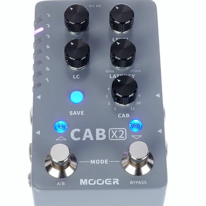Avis et Test de la pédale Mooer Cab X2