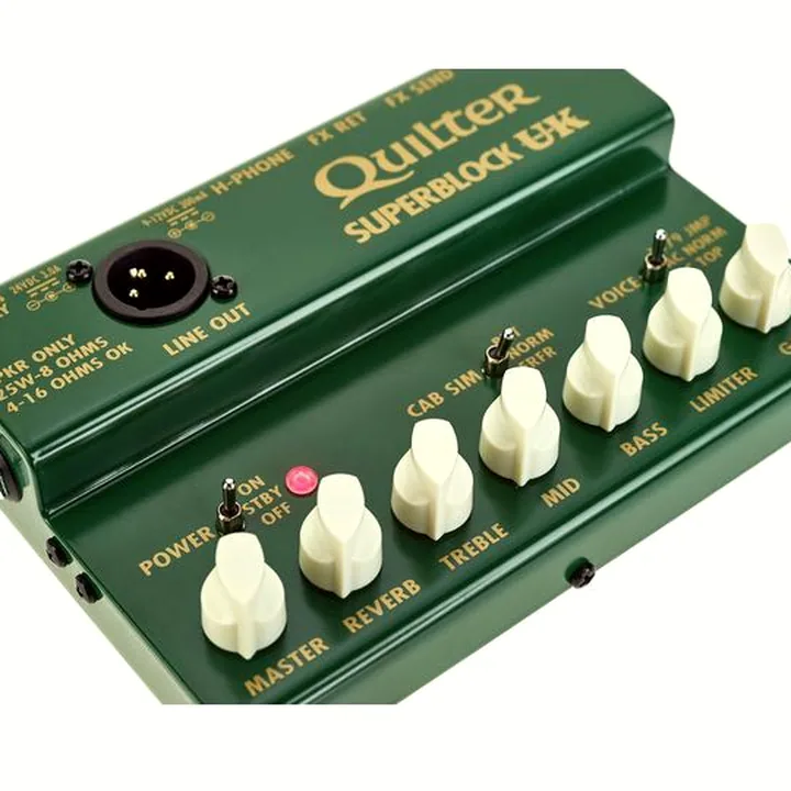 Avis et Test de la tête d’ampli Quilter Superblock UK