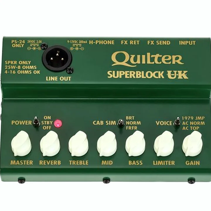 Avis et Test de la tête d’ampli Quilter Superblock UK