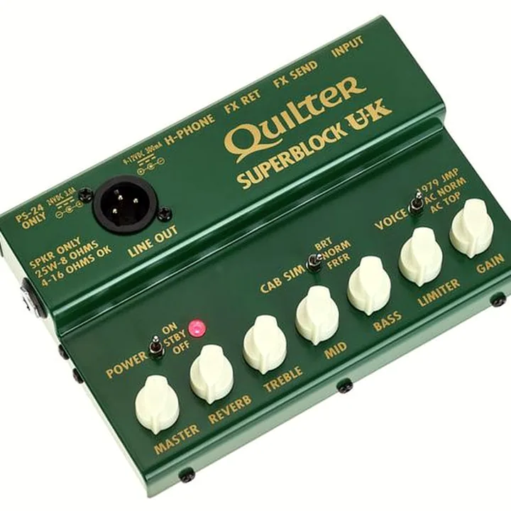 Avis et Test de la tête d’ampli Quilter Superblock UK