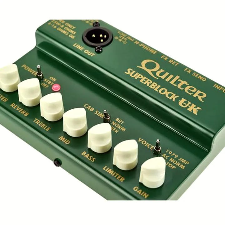 Avis et Test de la tête d’ampli Quilter Superblock UK