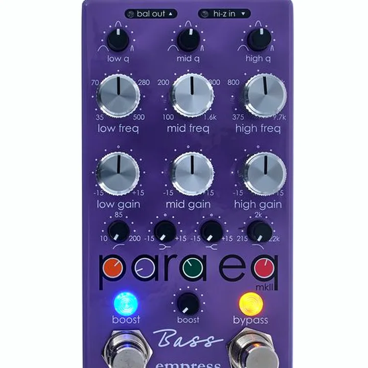 Avis et Test Empress Effects Bass ParaEQ