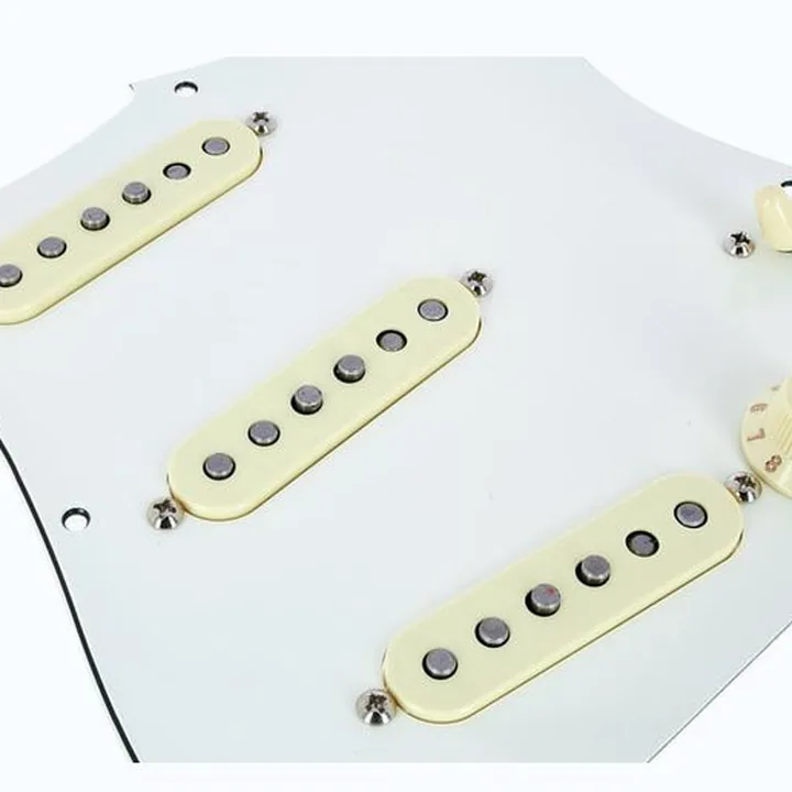 Avis et Test : Fender Pre-Wired ST PG SSS 57/62 WH