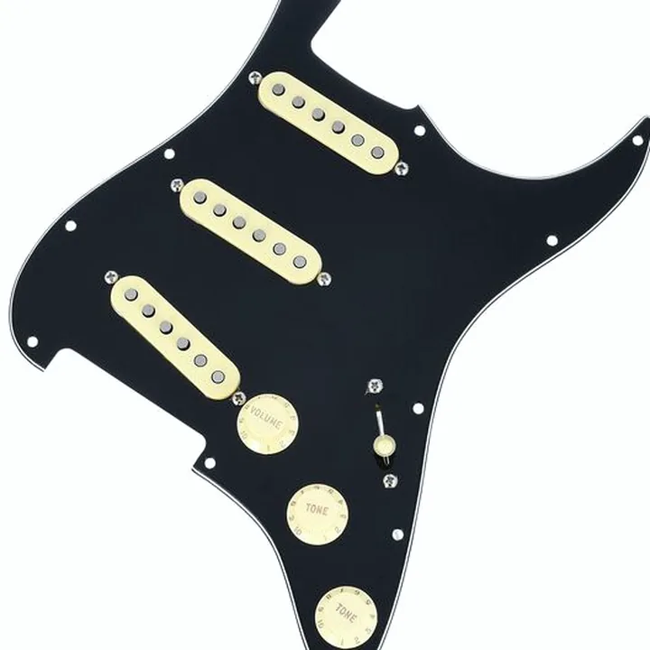 Fender Pre-Wired ST PG Tex-Mex SSS BK