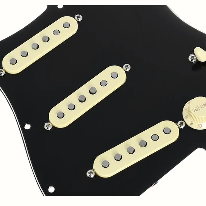 Avis et Test : Fender Pre-Wired ST PG Tex-Mex SSS BK