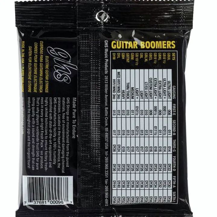 Avis et Test : GHS GBTNT-Boomers