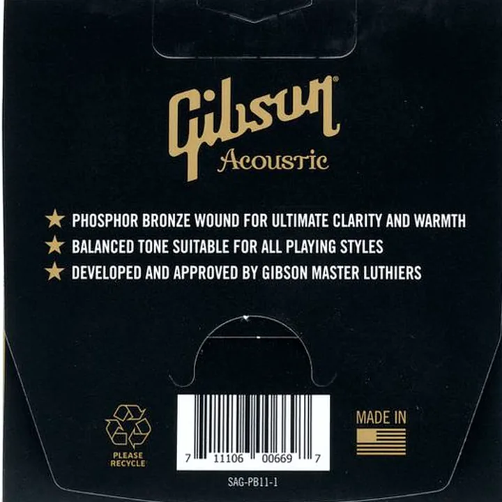 Avis et Test Gibson Phosphor Bronze Acoustic 11