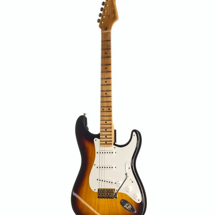 Avis et Test Guitare électrique Fender 55 Stratocaster JRN A2T Sunb