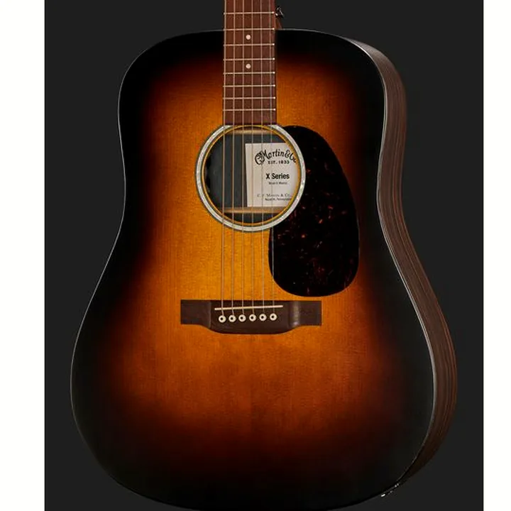 Avis et Test Guitare Martin Guitars DX2E Burst