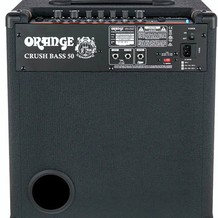 Avis et Test : Orange Crush Bass 50 Black