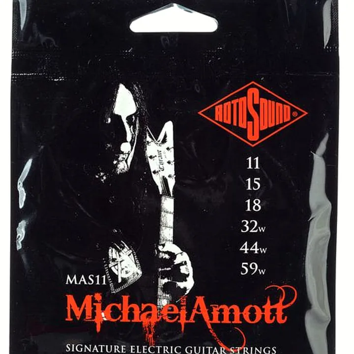 Avis et Test : Rotosound MAS11 Michael Amott Sign. Set
