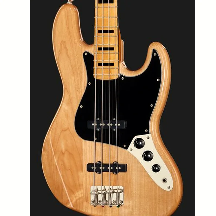 Avis et Test : Squier CV 70s Jazz Bass MN NAT Bundle