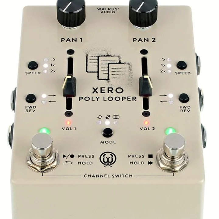 Avis et Test : Walrus Audio Xero Polylooper Cream
