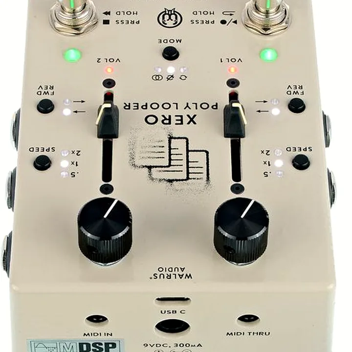 Avis et Test : Walrus Audio Xero Polylooper Cream