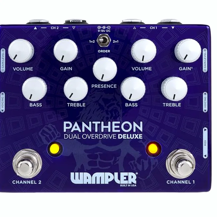 Avis et Test Wampler Dual Pantheon Overdrive