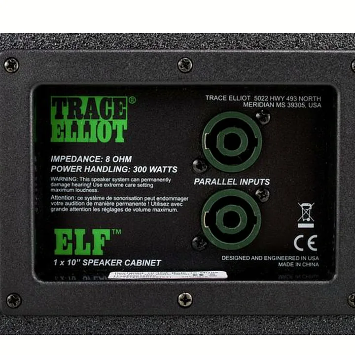 Avis, Test Baffle Trace Elliot Bassbox 110