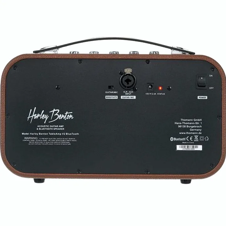 Avis & Test combo guitare électrique Harley Benton TableAmp V2 BlueTooth