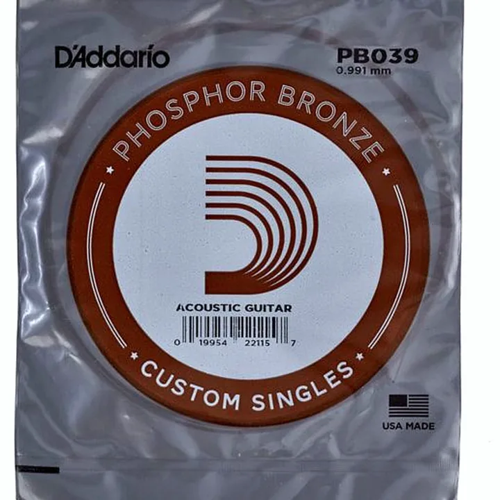 Avis, Test : Daddario PB039 Single String