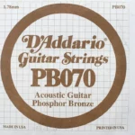 Avis & Test : Daddario PB070 Single String